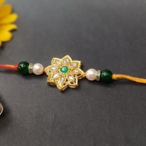Lotus Rakhi Combo Set