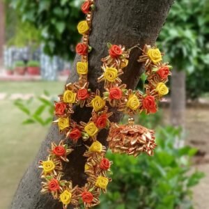 Gotta Patti Earring Tikka Set