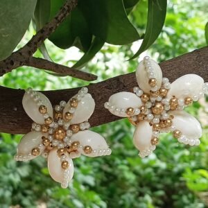 Cowrie Beads Earring
