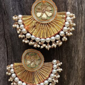 Gota Chandbali Earring