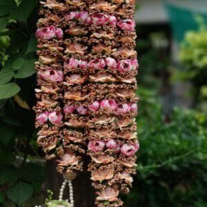 Peach and Pink Varmala