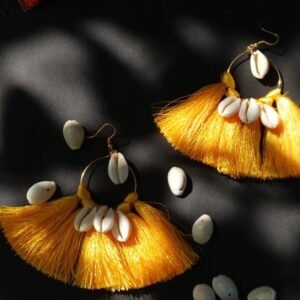 Silk Tassel Earrings