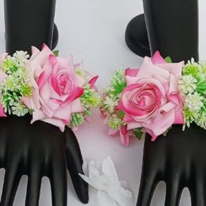 Light Pink Flower Floral Bracelet